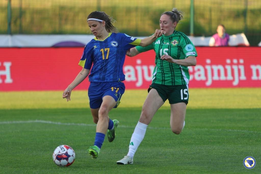  BiH Sjeverna Irska fudbalerke 