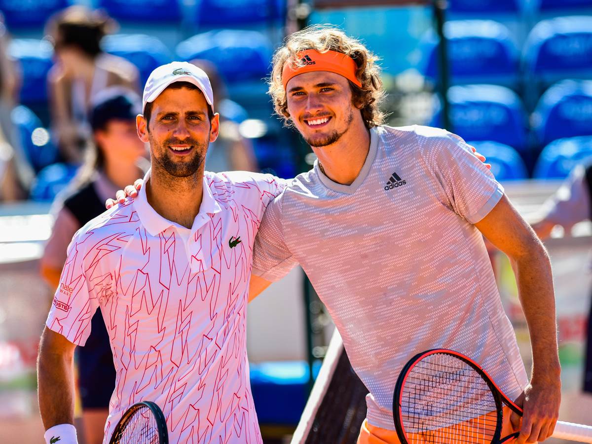  Novak Đoković i Aleksander Zverev 