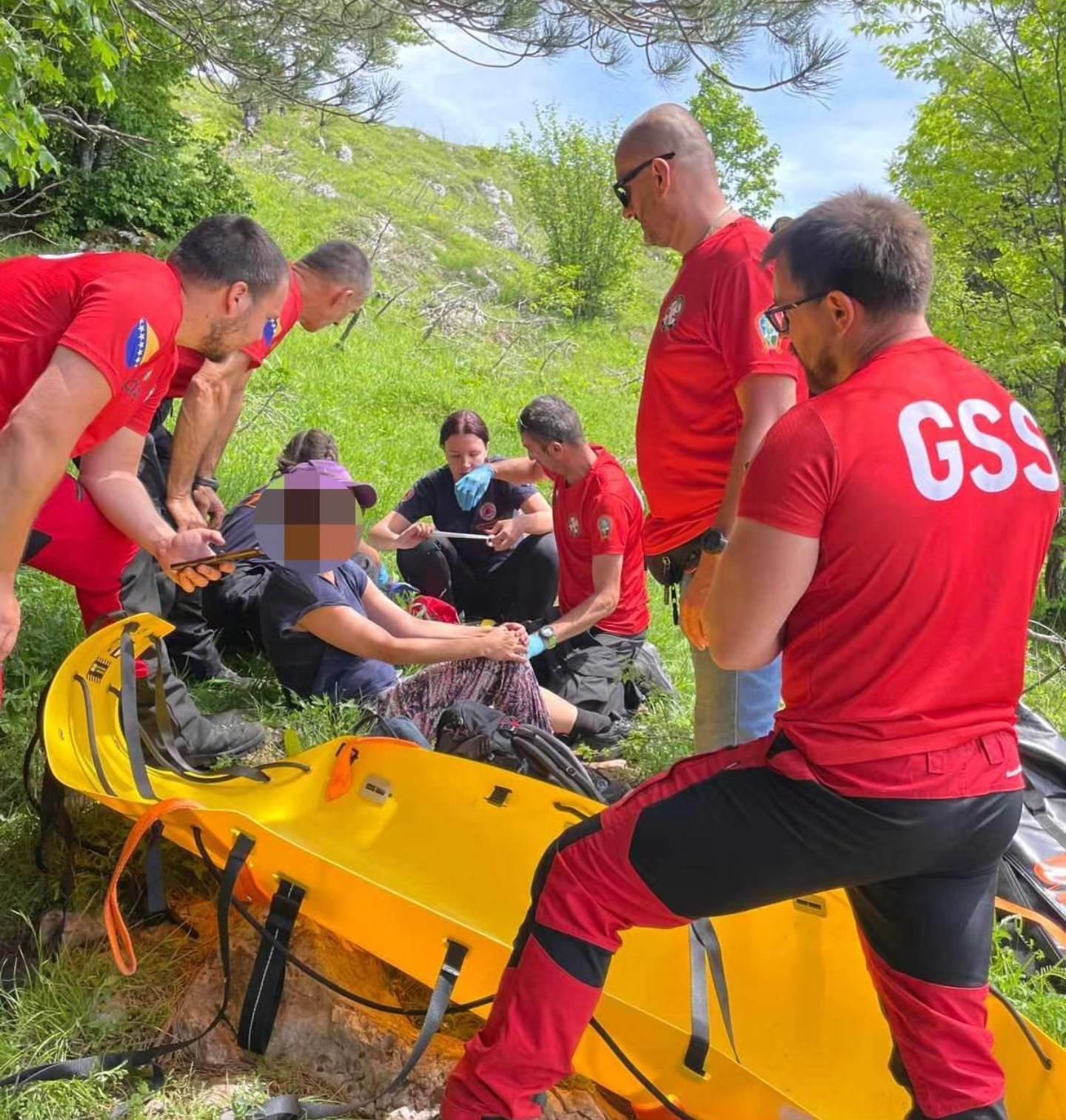  Članovi GSS-a spasili državljanku Švajcarske na Trebeviću 