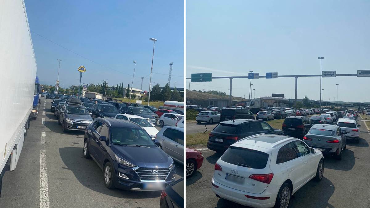 Kilometarske kolone na grčkoj granici Kilometarske kolone na grčkoj granici