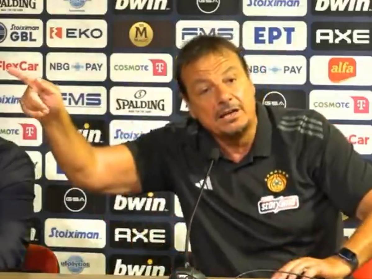  Ergin Ataman haos na konferenciji nakon poraza od Olimpijakosa 