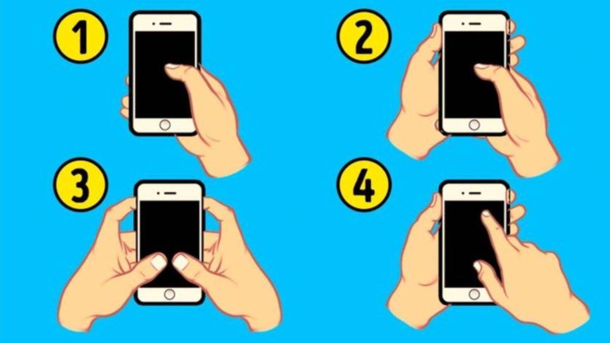Test ličnosti Način na koji držite telefon otkriva da li ste natprosječno inteligentni Test ličnosti Način na koji držite telefon otkriva da li ste natprosječno inteligentni