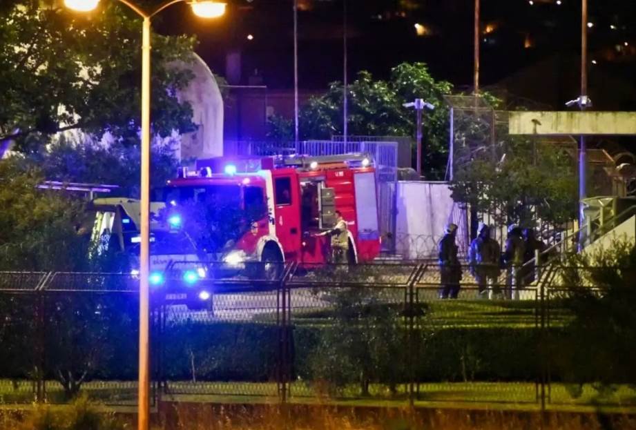  Požar u zatvoru u Splitu 