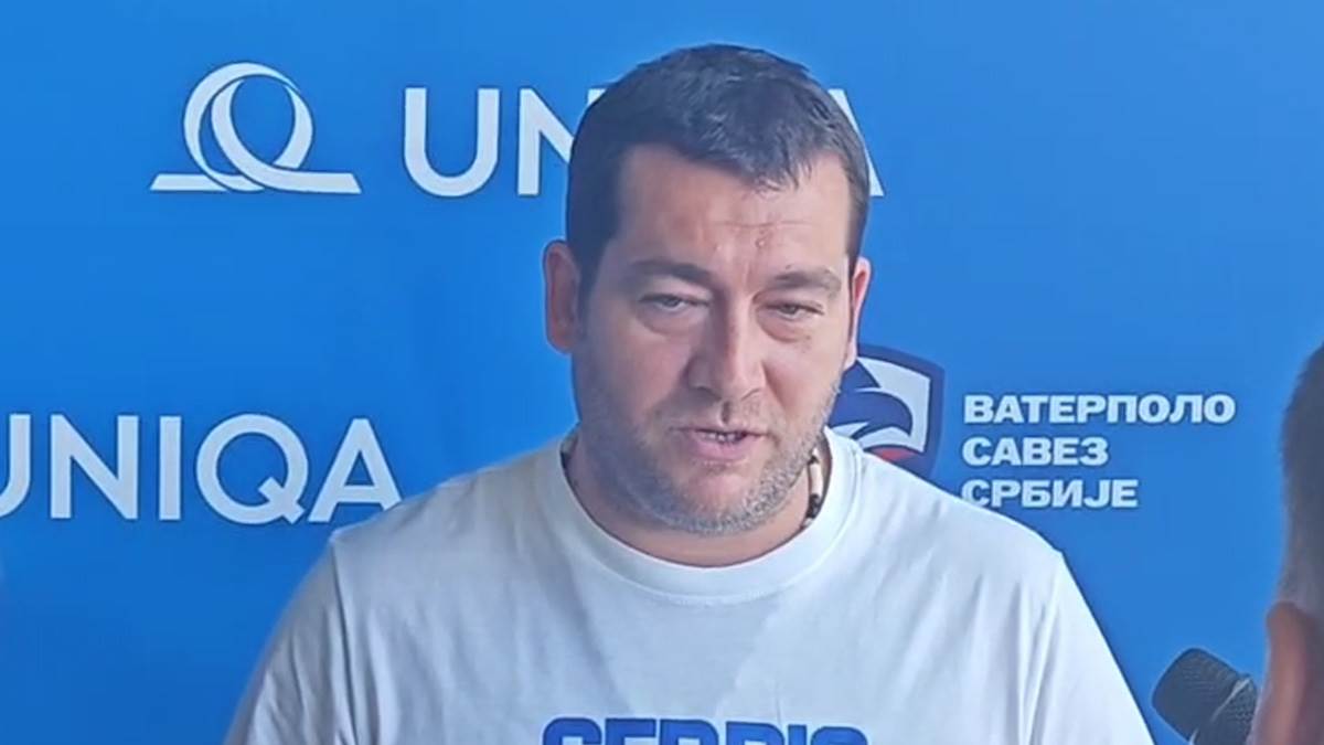  Uroš Stevanović o pripremama vaterpolista Srbije 