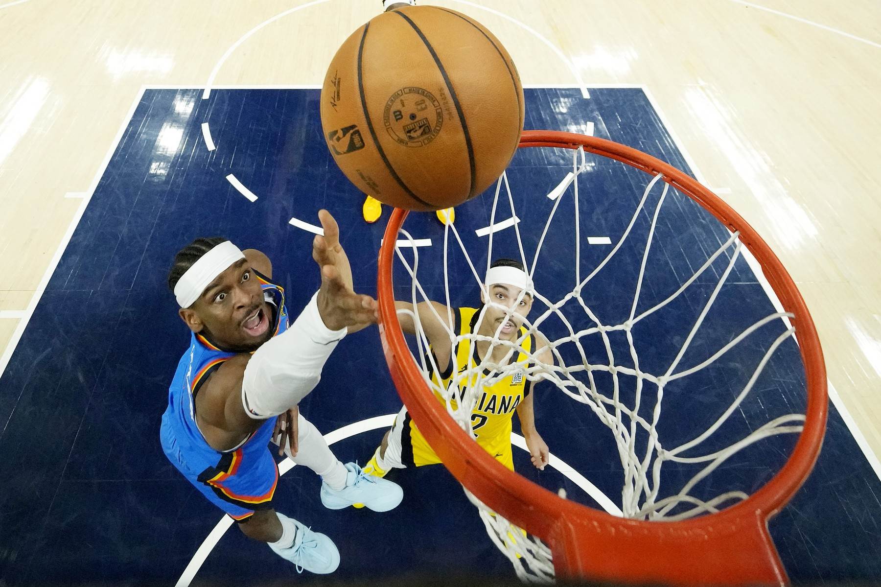  NBA liga finale Indijana Oklahoma 2 2  