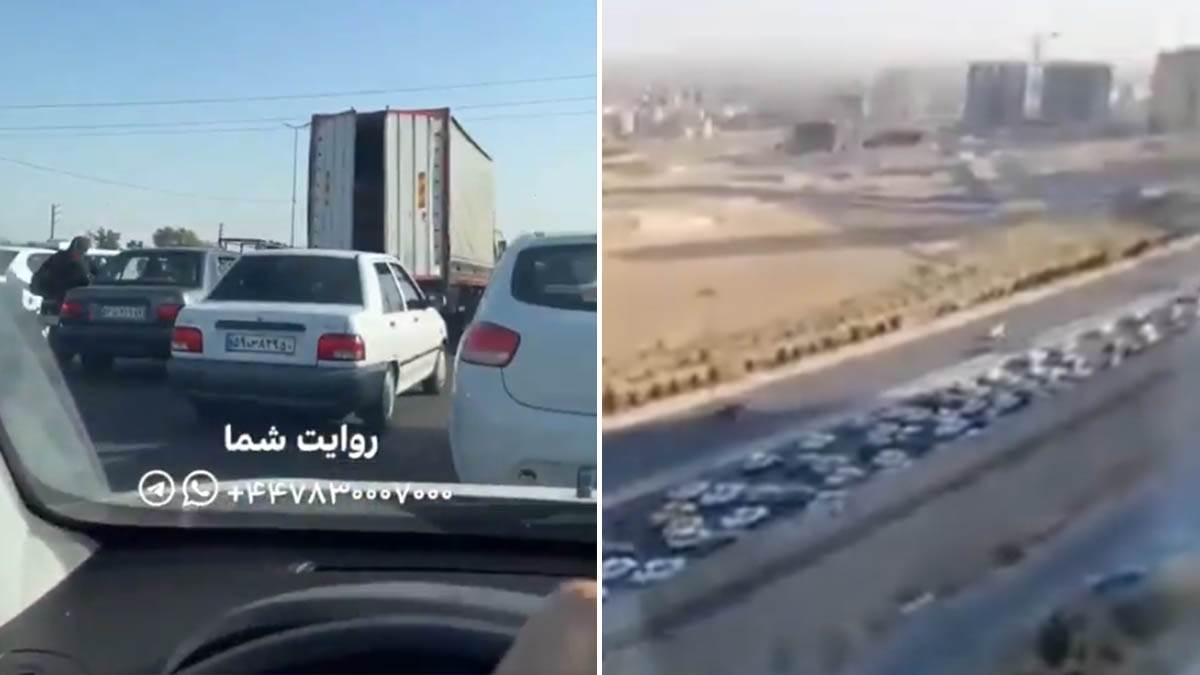  Ljudi masovno bježe iz teherana 