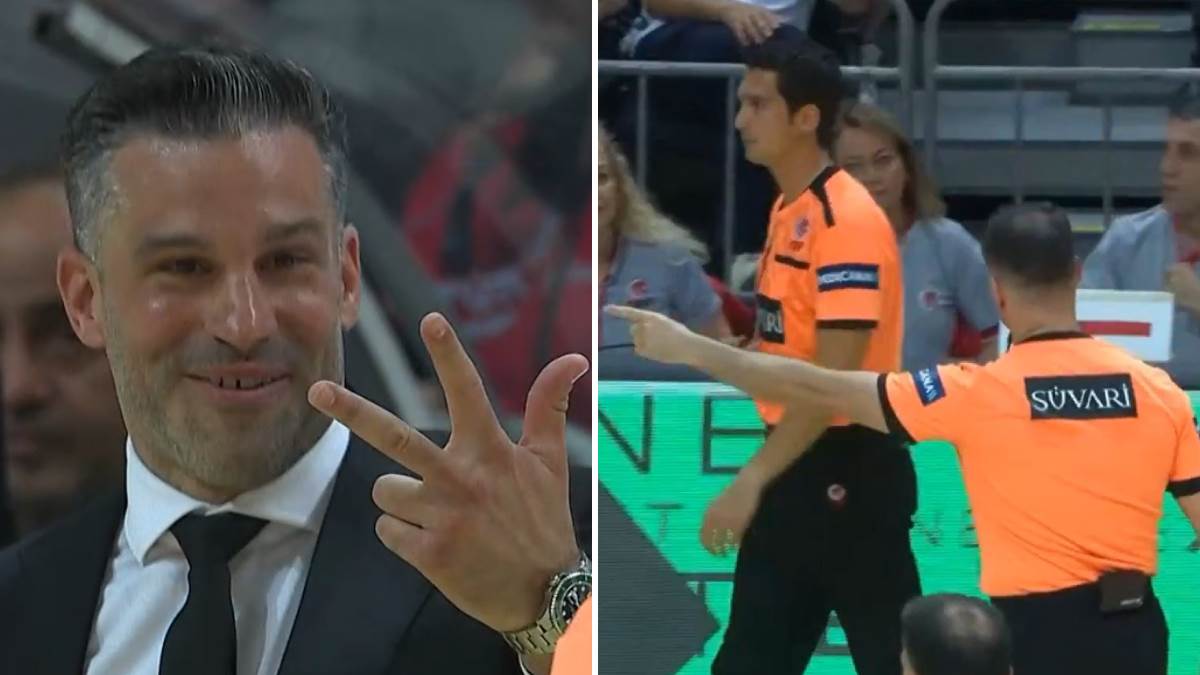 Alimpijević izbačen sa utakmice Fenerbahče Bešiktaš Alimpijević izbačen sa utakmice Fenerbahče Bešiktaš