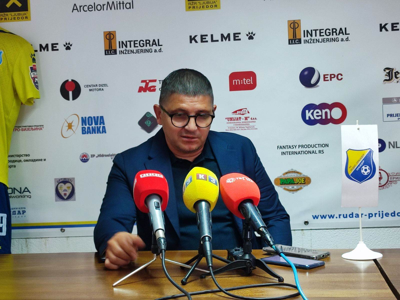  Zrinjski Rudar Prijedor najava Perica Ognjenović 