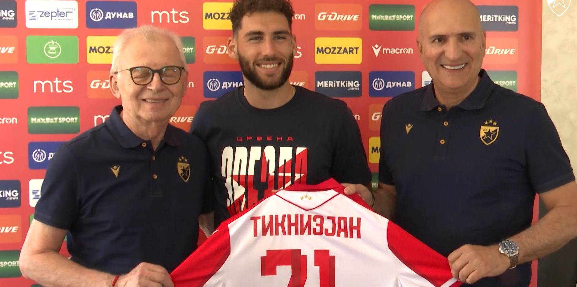  Nair Tiknizjan potpisao potpisao za Crvenu zvezdu 