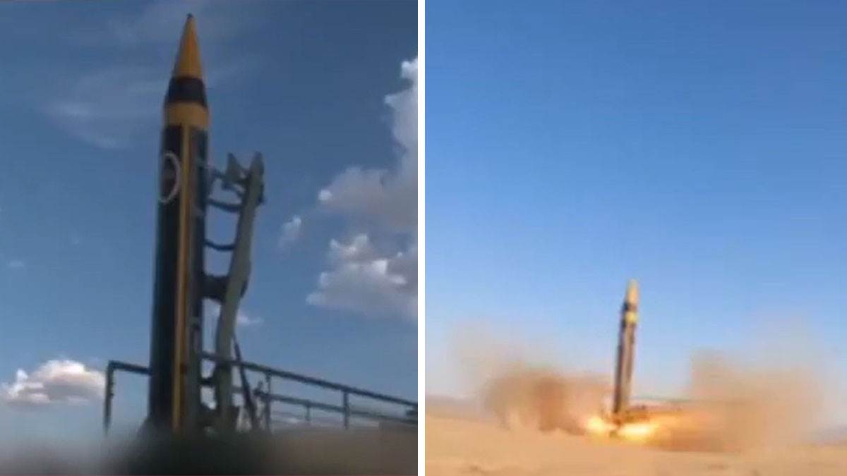 Iran na Izrael lansirao rakete Hajbar šekan Iran na Izrael lansirao rakete Hajbar šekan