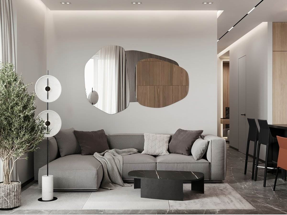  Trik za povećanje sobe uz pomoć ogledala 