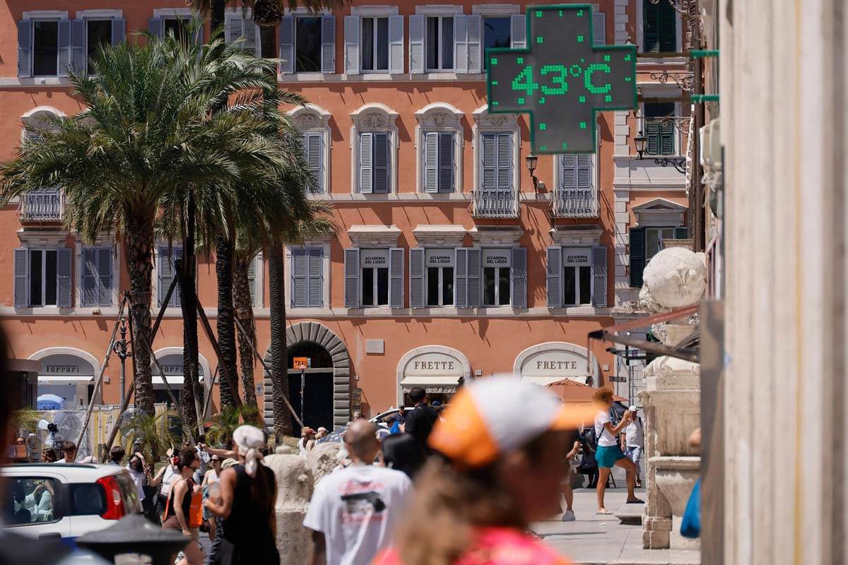  Toplotni talas i temperature preko 40 stepeni u Evropi 