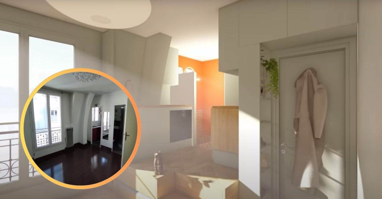  Mali stan od 15 kvadrata sa pametnim namještajem 