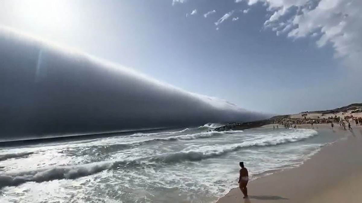  Kako nastaje kotrljajući oblak koji je viđen u Portugalu 