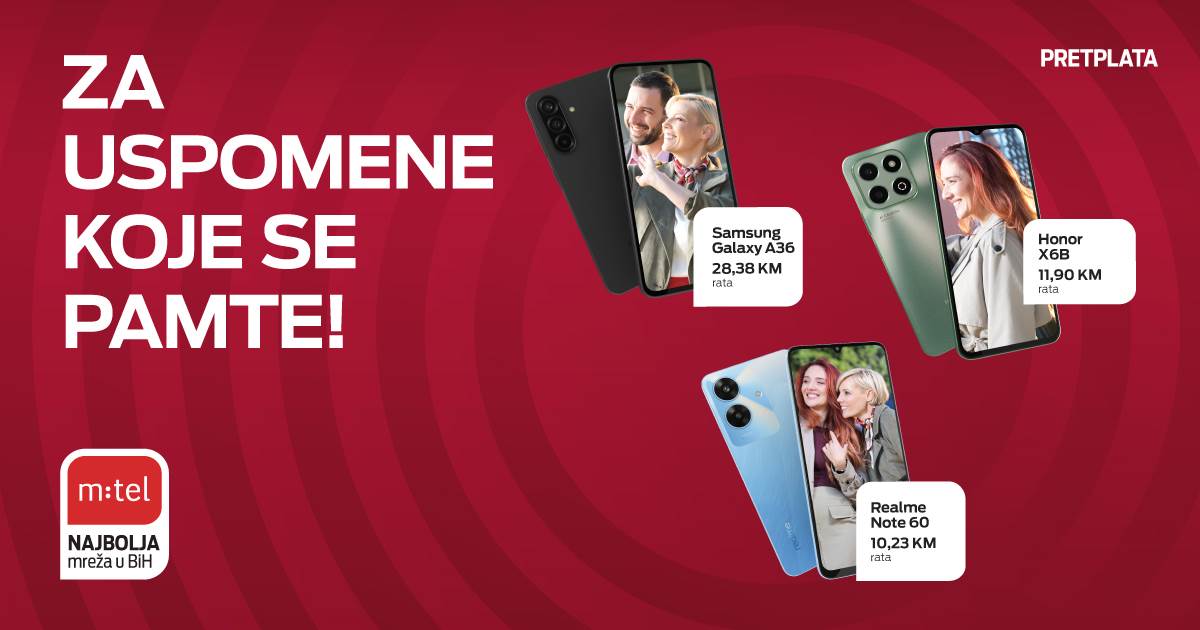 Za uspomene koje se pamte - vrhunski telefoni iz m:tel ponude Za uspomene koje se pamte - vrhunski telefoni iz m:tel ponude