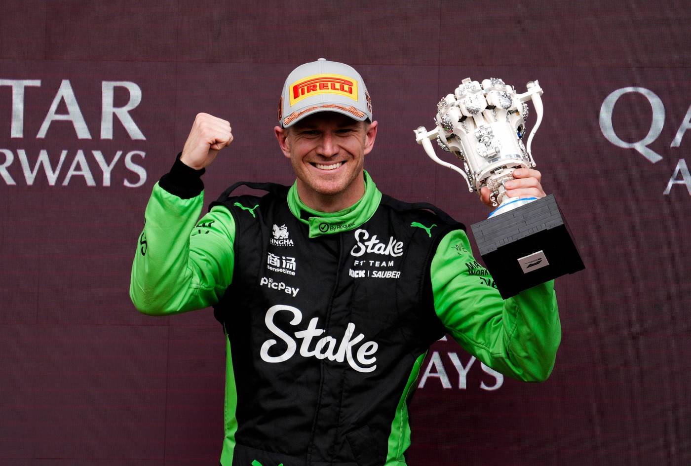 Niko Hilkenberg prvi put na podijmu u Formuli 1 Niko Hilkenberg prvi put na podijmu u Formuli 1