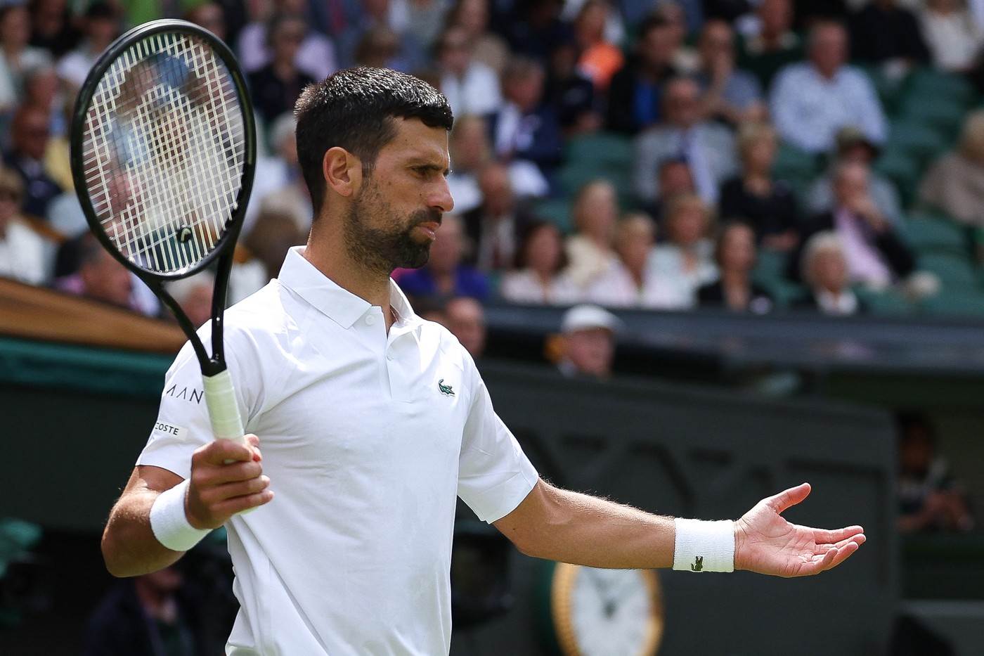  Novak Đoković prvi put na Vimbldonu izgubio prvi set 6:1 
