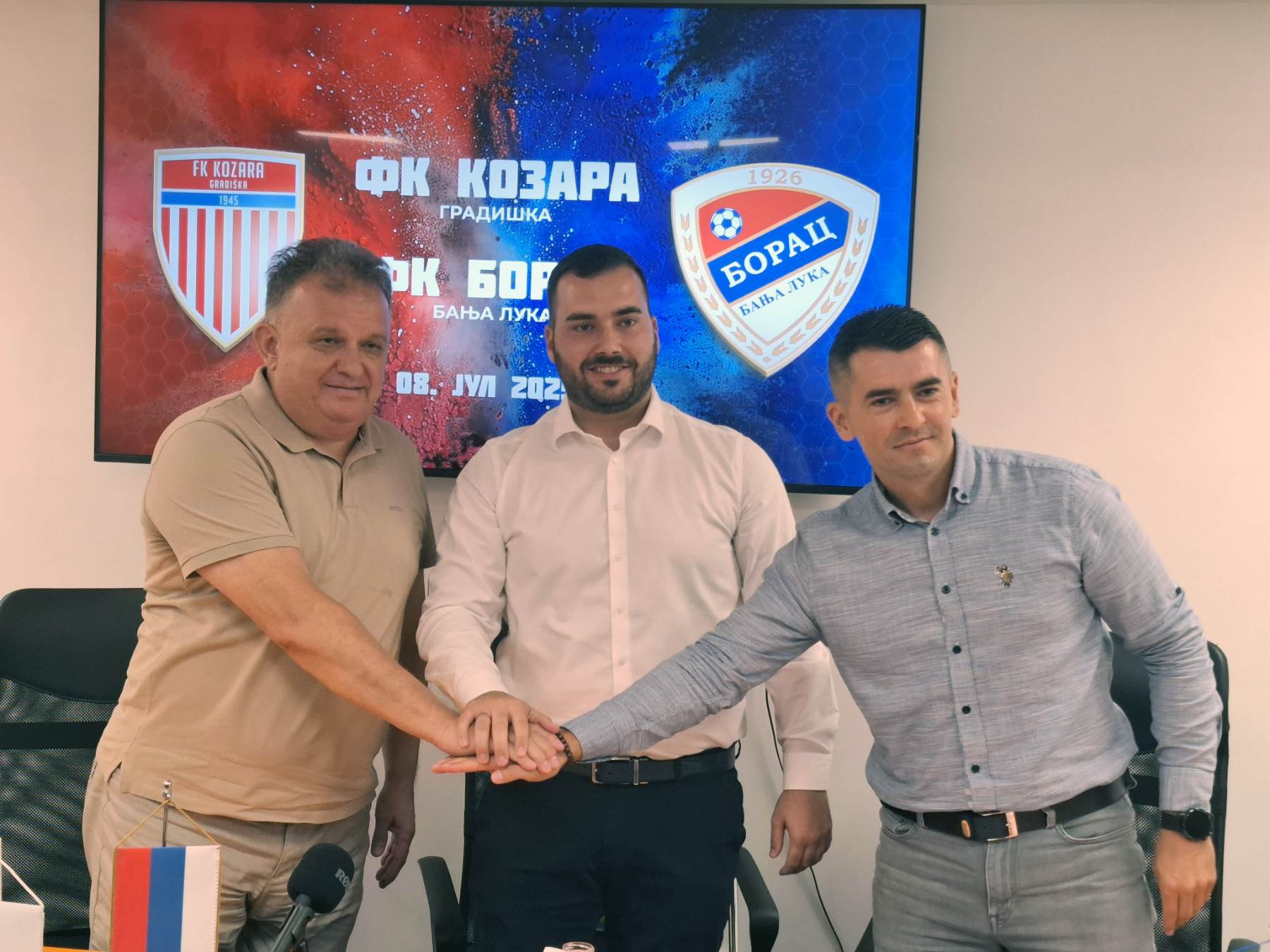 Borac i Kozara potpisali Sporazum o saradnji Borac i Kozara potpisali Sporazum o saradnji