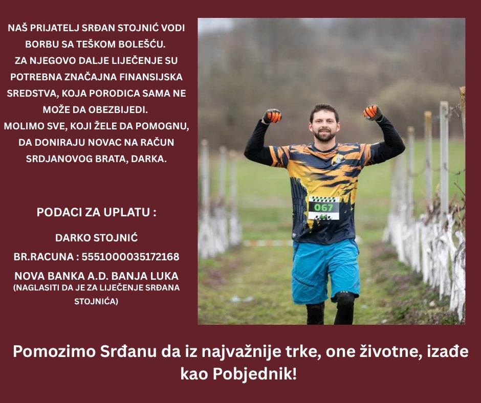 Humanitarna šetnja za Srđana Stojnića Humanitarna šetnja za Srđana Stojnića