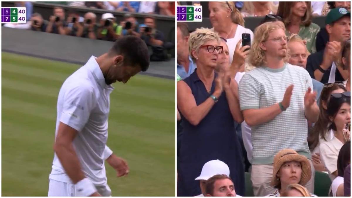  Na Vimbldonu aplaudirali Đokoviću kad je pao  