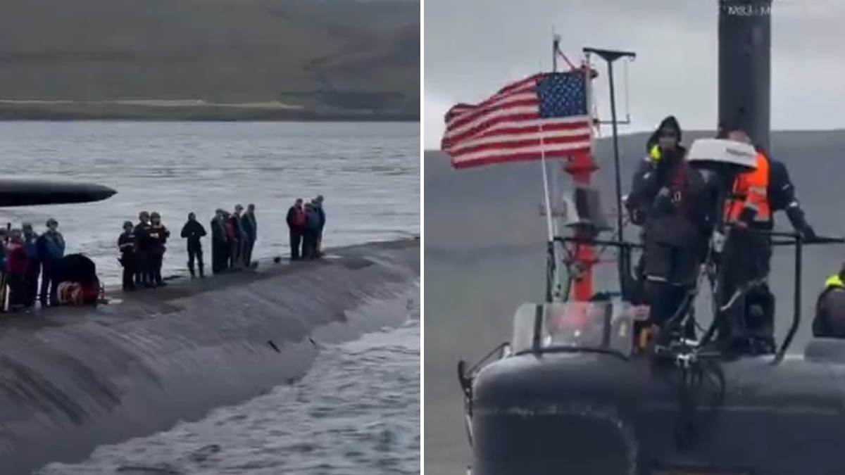  Američka nuklearna podmornica na Islandu 