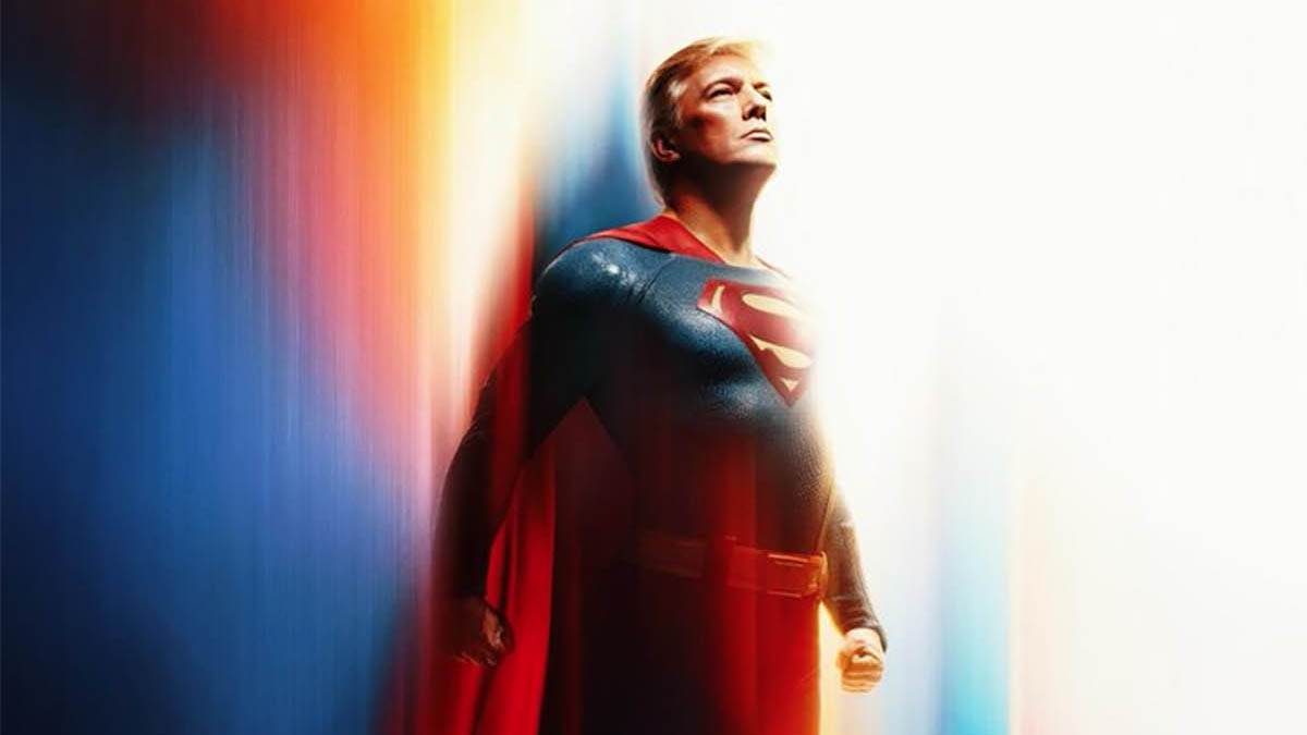 Bijela kuća objavila fotografiju Donalda Trampa kao Supermena Bijela kuća objavila fotografiju Donalda Trampa kao Supermena