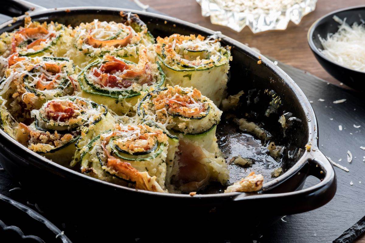 Recept za rolnice sa tikvicama i sirom Recept za rolnice sa tikvicama i sirom