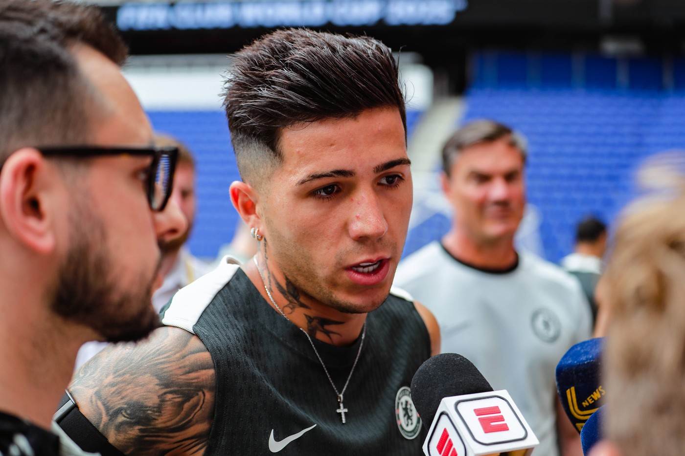  Fudbaler Čelsija Enco Fernandez žalio se na loše uslove na FIFA Svjetskom klupskom prvenstvu 