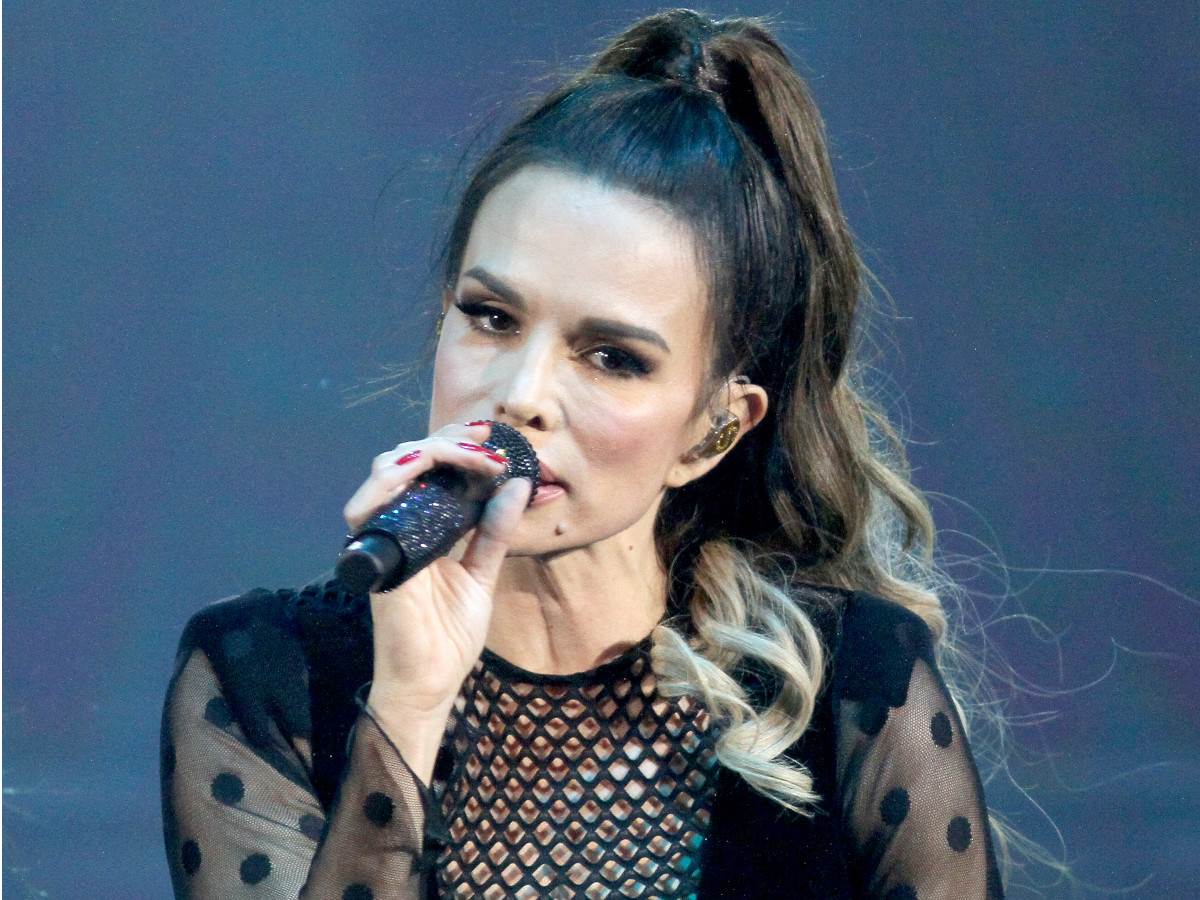  Severina tokom nastupa uzela zastavu Palestine 