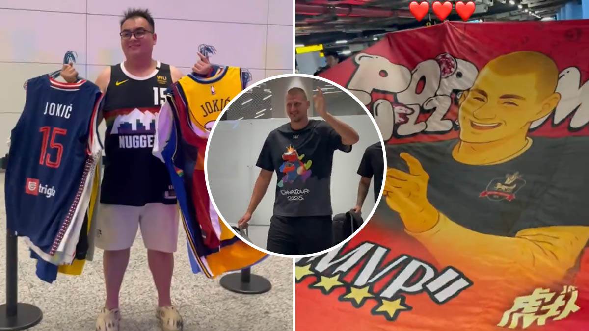 Nikola Jokić stigao u Kinu Nikola Jokić stigao u Kinu
