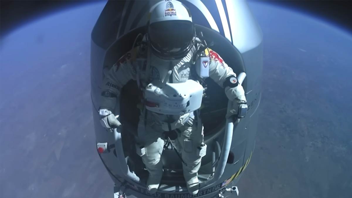  Skok Feliksa Baumgartnera iz svemira  