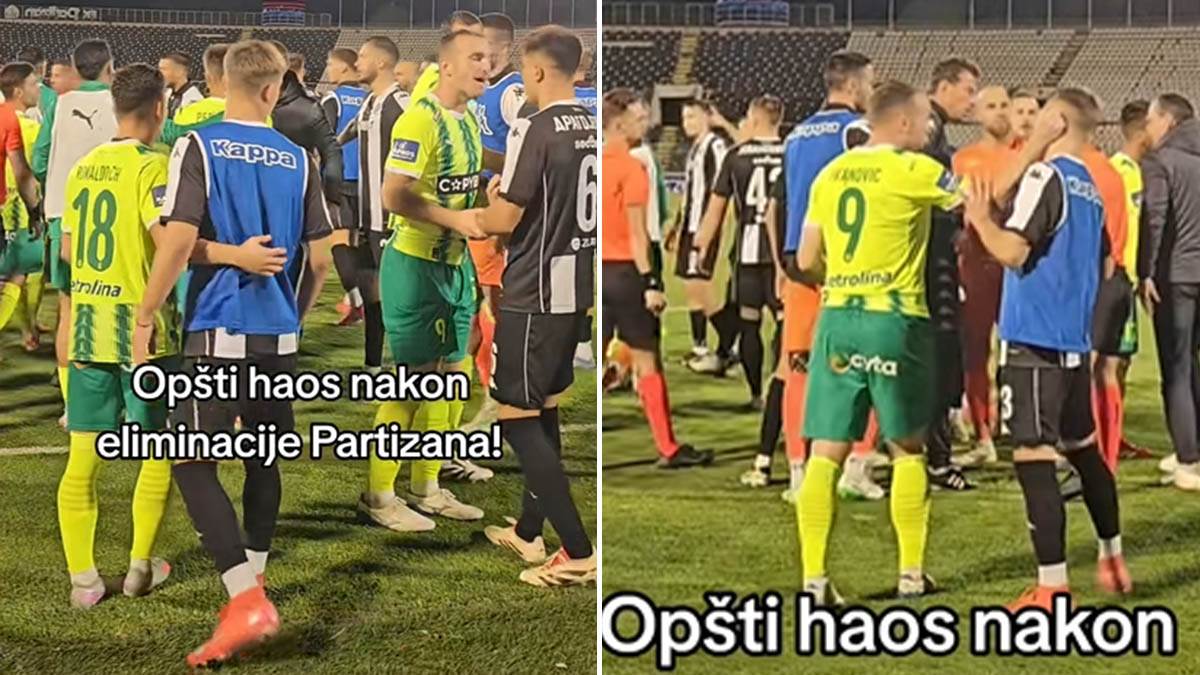 Đorđe Ivanović uhvatio za uvo Partizanovog klinca (VIDEO) Đorđe Ivanović uhvatio za uvo Partizanovog klinca (VIDEO)
