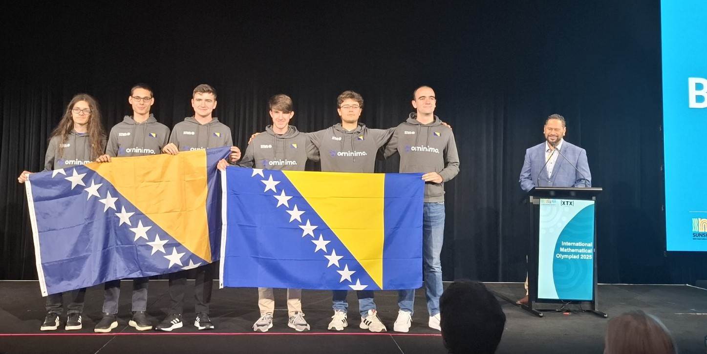Učenici BiH na matematičkoj olimpijadi oborili rekorde Učenici BiH na matematičkoj olimpijadi oborili rekorde