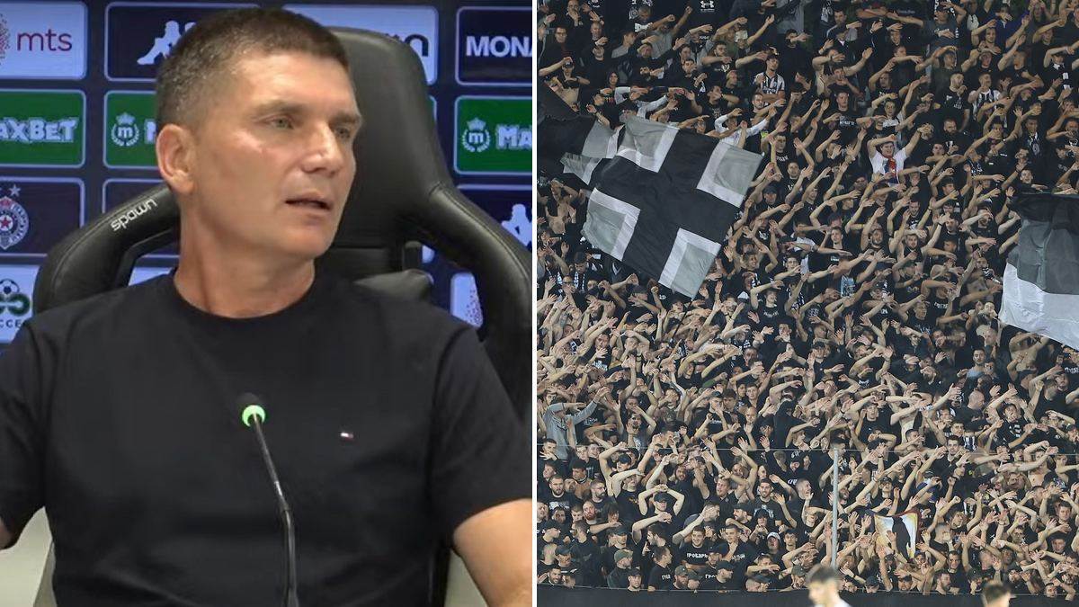  Trener Partizana o Grobarima  
