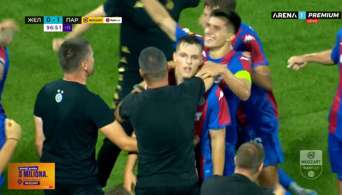  Partizan pobijedio Železničar golom u 97. minutu 