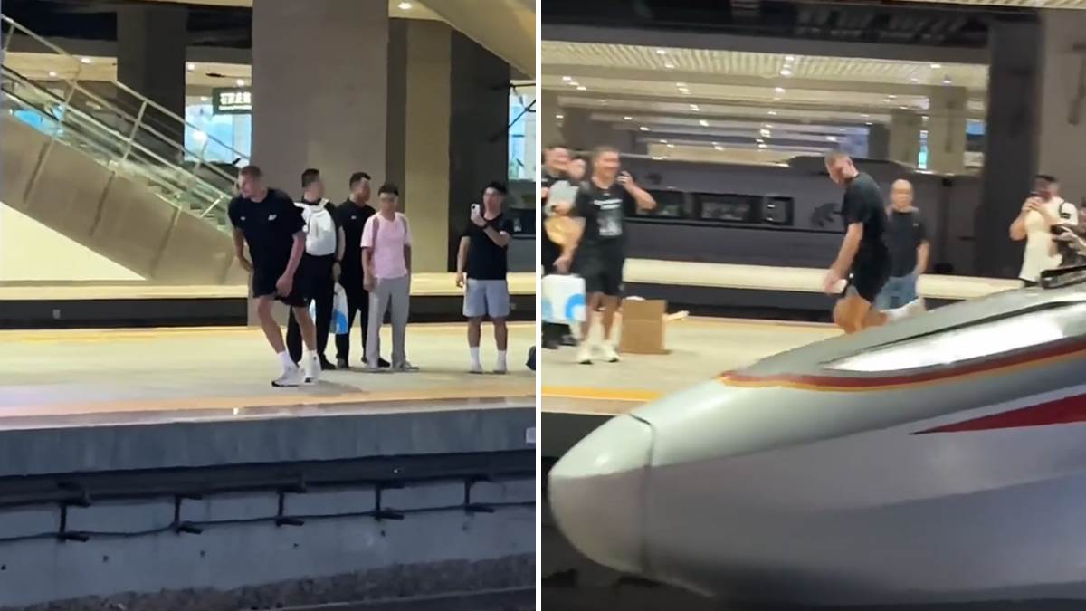  Nikola Jokić se trkao sa vozom u Kini  