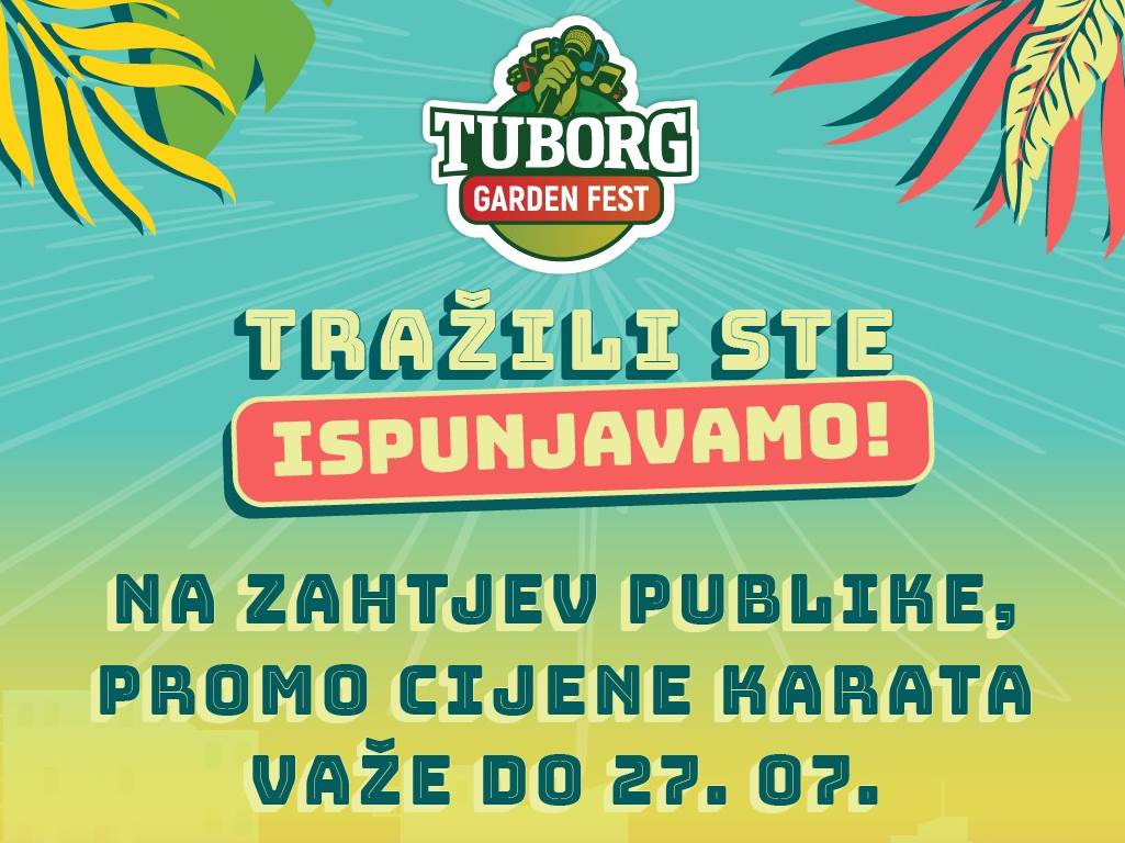  Promo cijene na Garden festu 