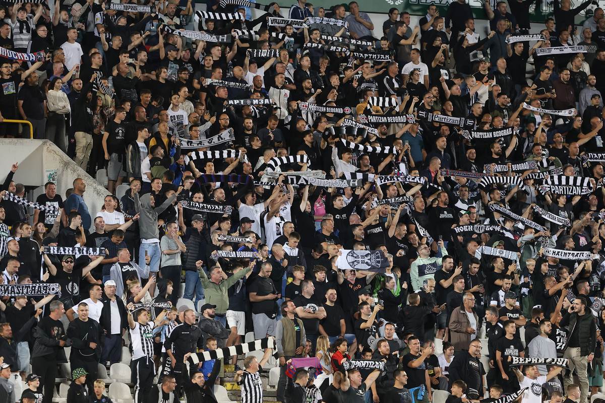  Dvomeč Partizana i Oleksandrije bez prisustva gostujučih navijača 