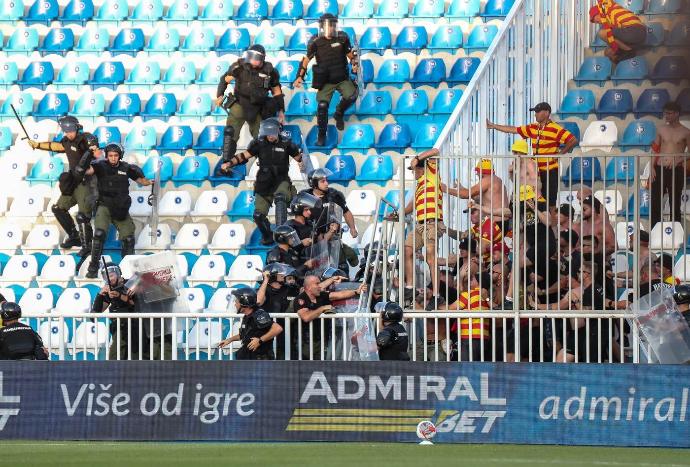  Novi Pazar Jagjelonija sukob navijača  