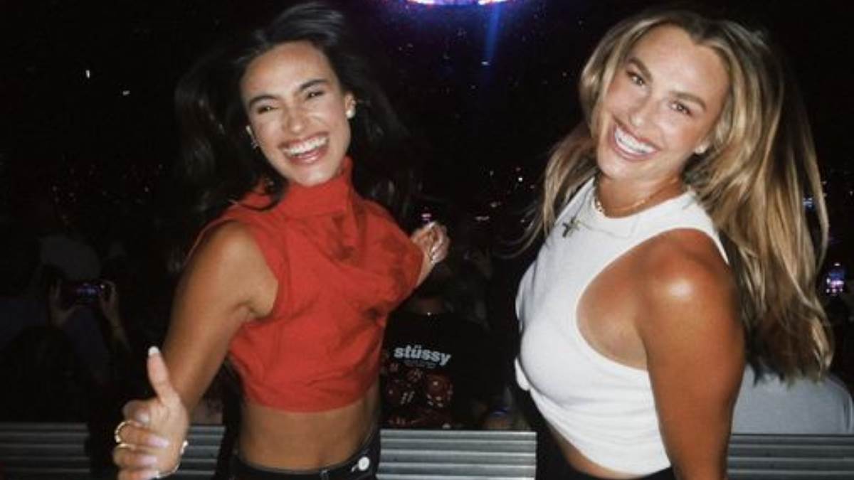  Arina Sabalenka na koncertu Koldpleja u Majamiju 