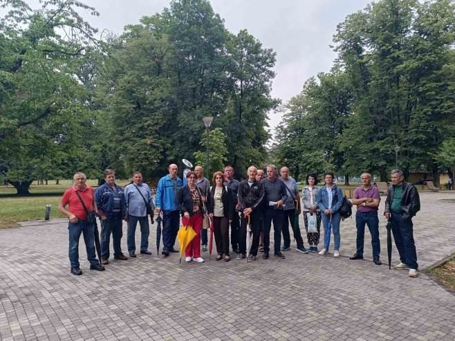  Radnici Nove DI "Vrbas" Banjaluka održali mirni protest 