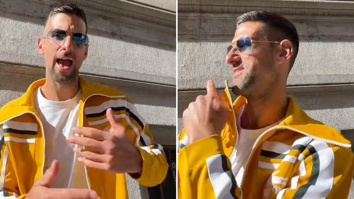  Novak Đoković video dok pleše pjeva i snima spot 