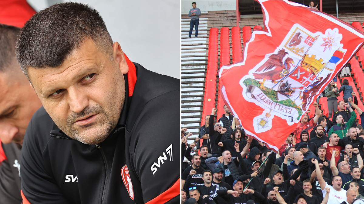  Navijači Radničkog pred stanom Feđe Dudića 