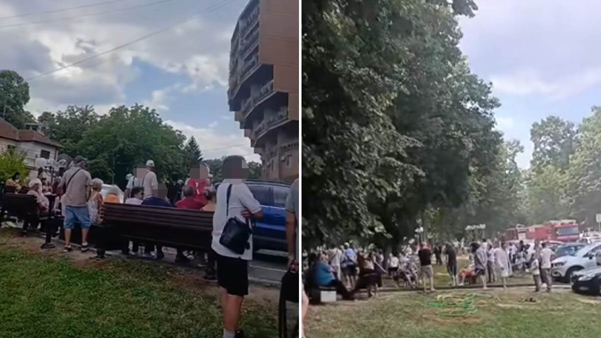  Požar u hotelu u Vrnjačkoj banji 