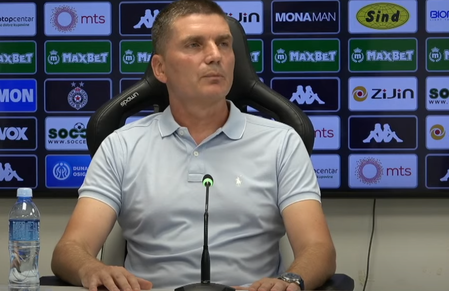   Srđan Blagojević najava Partizan Radnički 