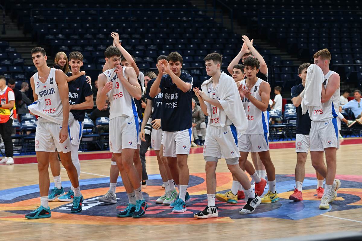  Mladi košarkaši Srbije peti na Evropskom prvenstvu 