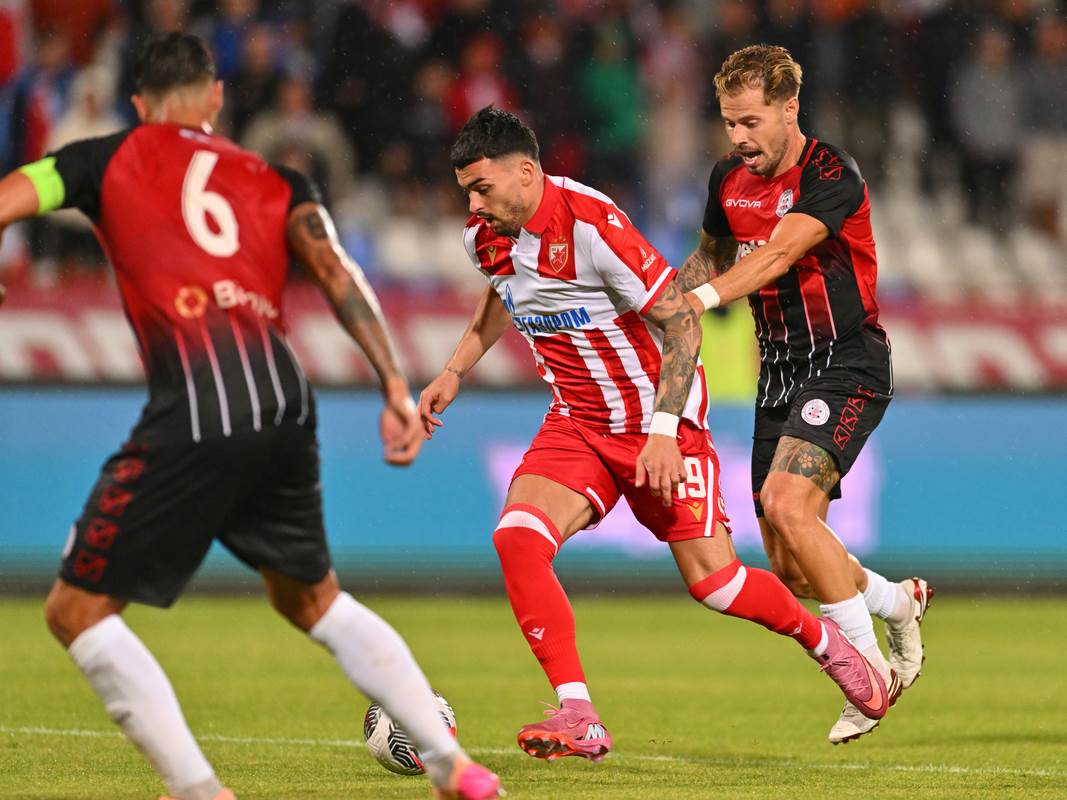  Crvena zvezda bez Nemanje Radonjića protiv Leha 