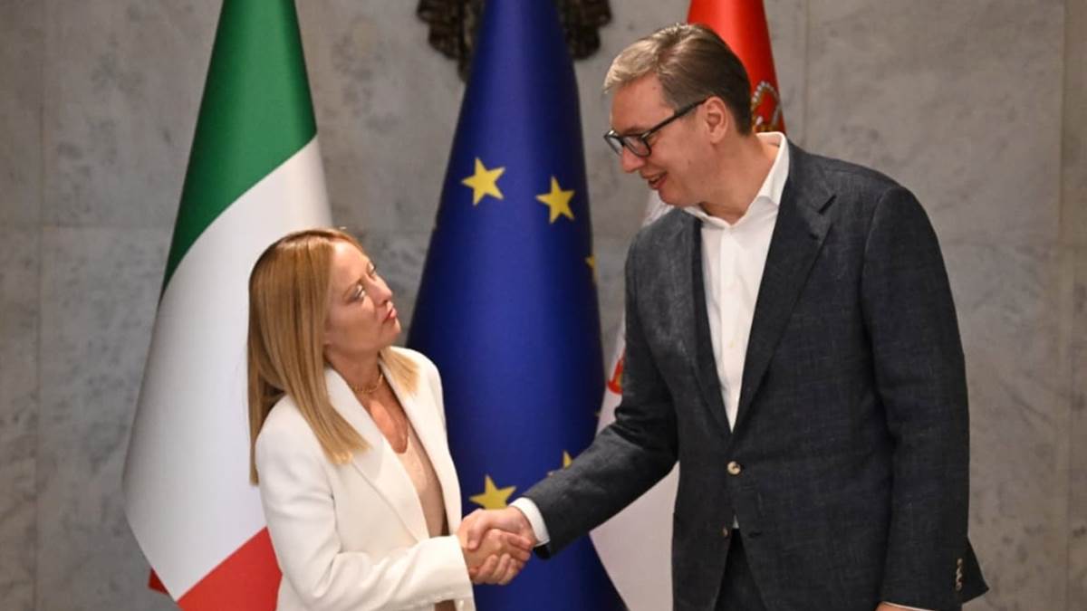  vučić se sastao sa đorđom meloni 