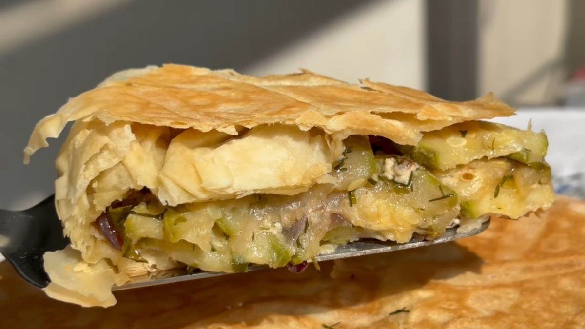  Recept za pitu s tikvicama i fetom 