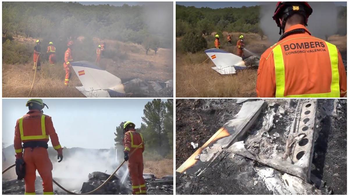  Srušio se avion kod Valensije 